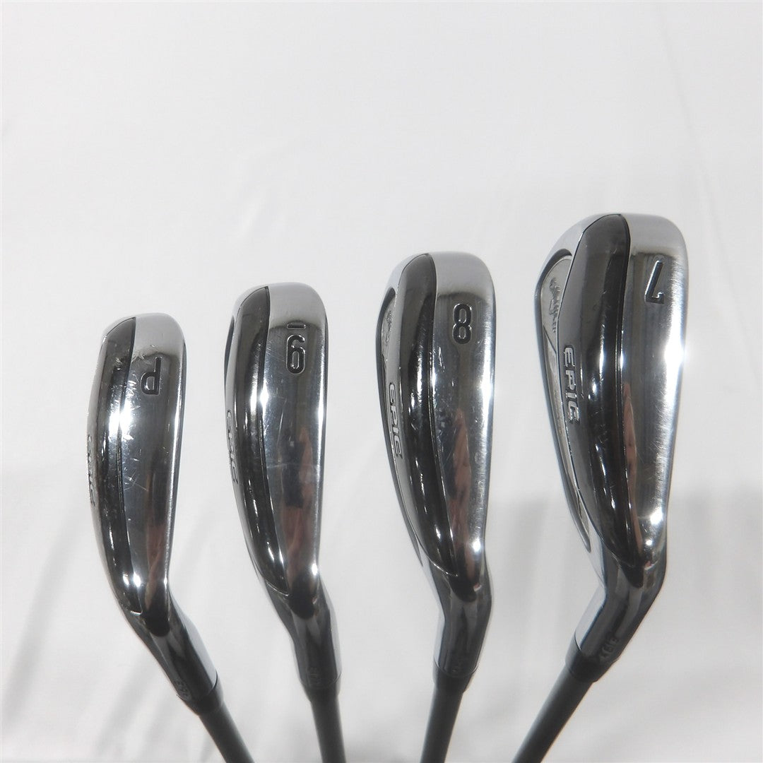 Callaway Iron Set EPIC FORGED STAR StiffRegular Speeder EVOLUTION for CW 4 pcs