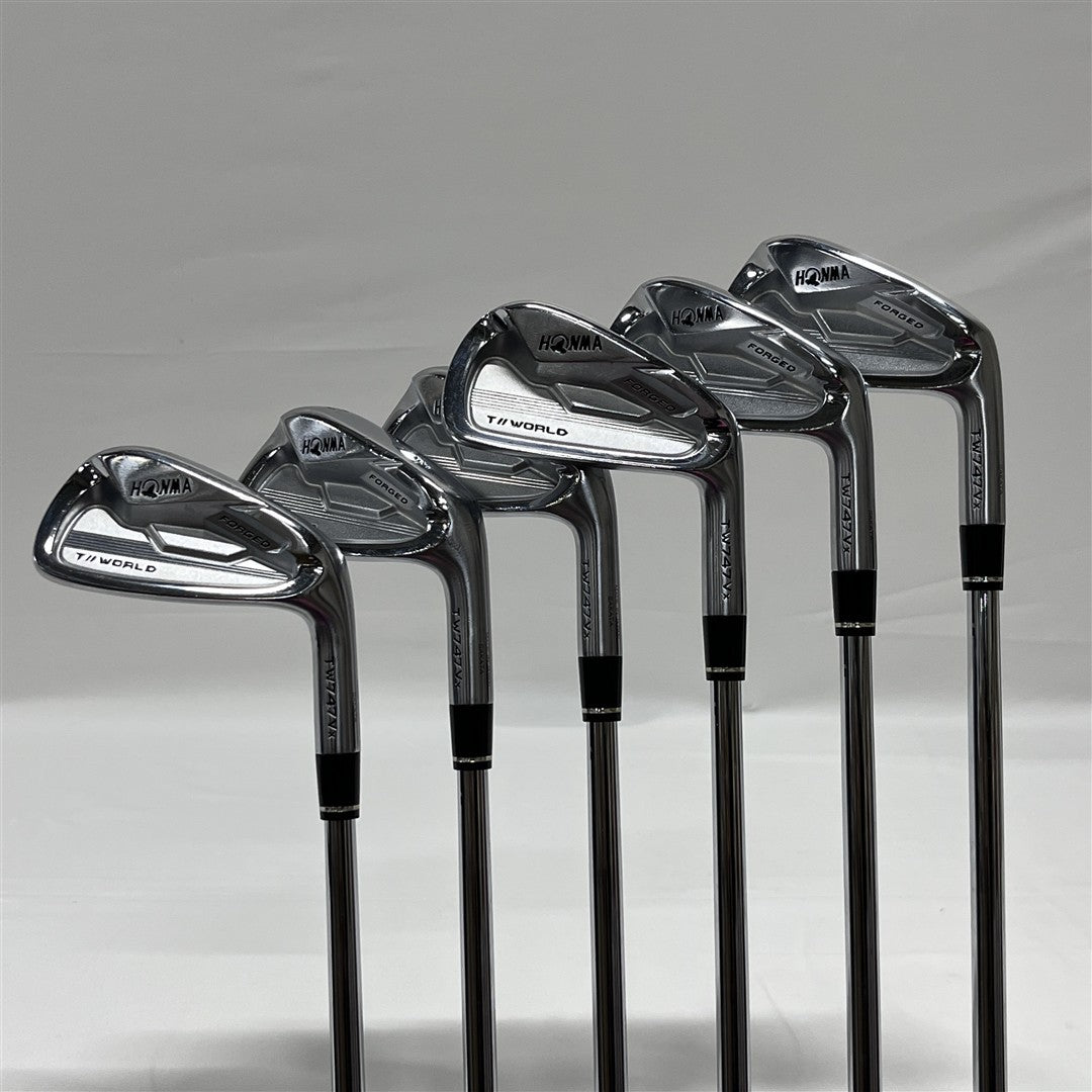 Honma Iron Set TOUR WORLD TW747Vx Stiff Dynamic Gold TOUR ISSUE S200 6 pieces