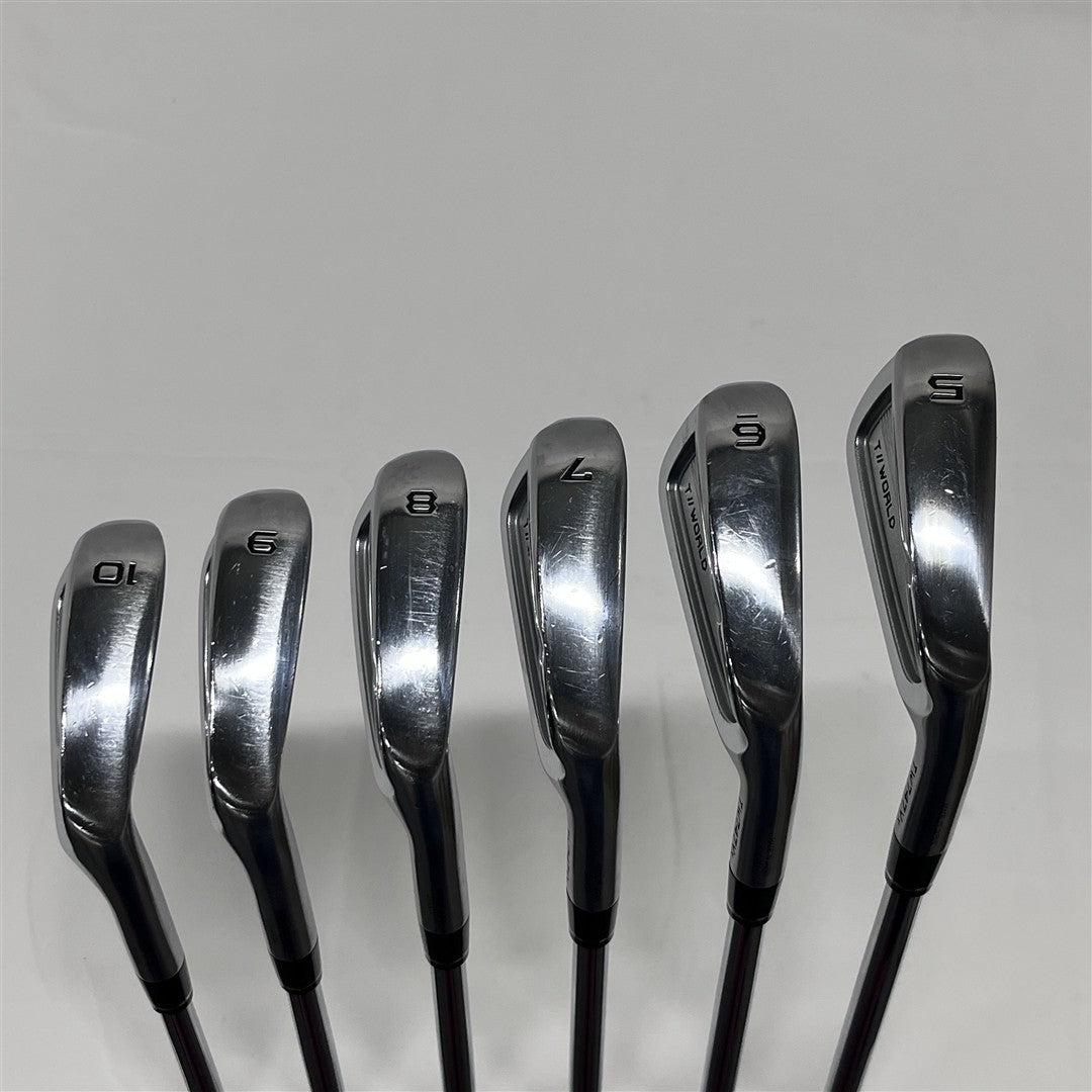 Honma Iron Set TOUR WORLD TW747Vx Stiff Dynamic Gold TOUR ISSUE S200 6 pieces
