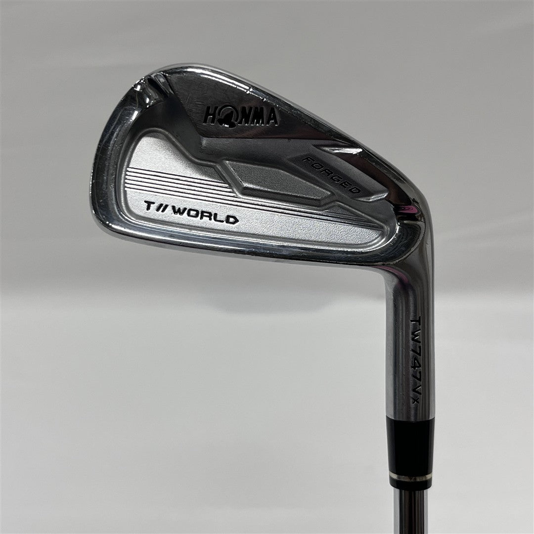 Honma Iron Set TOUR WORLD TW747Vx Stiff Dynamic Gold TOUR ISSUE S200 6 pieces