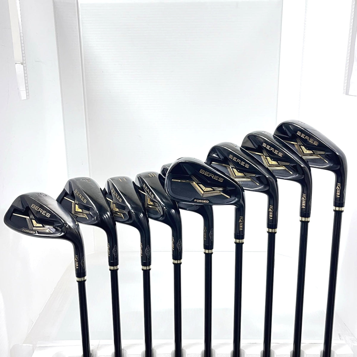 HONMA Iron Set BERES BLACK ARMRQ MX BLACK(IR) 9 pieces Men