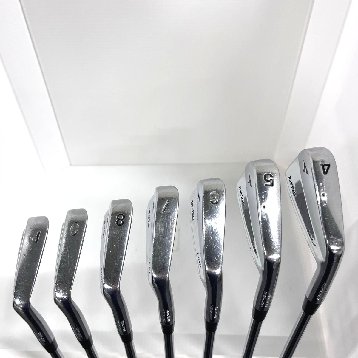 Bridgestone Iron Set TOURSTAGE 10-BLADE(2005) Dynamic Gold TOUR ISSUE 7 pieces Men