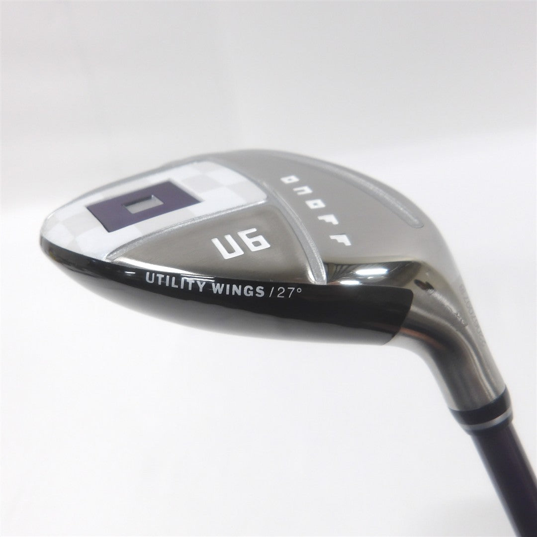 Daiwa Hybrid ONOFF UTILITY WINGS(2023) 27° Ladies SMOOTH KICK LP-423U Purple