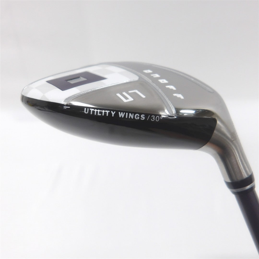 Daiwa Hybrid ONOFF UTILITY WINGS(2023) 30° Ladies A SMOOTH KICK LP-423U Purple