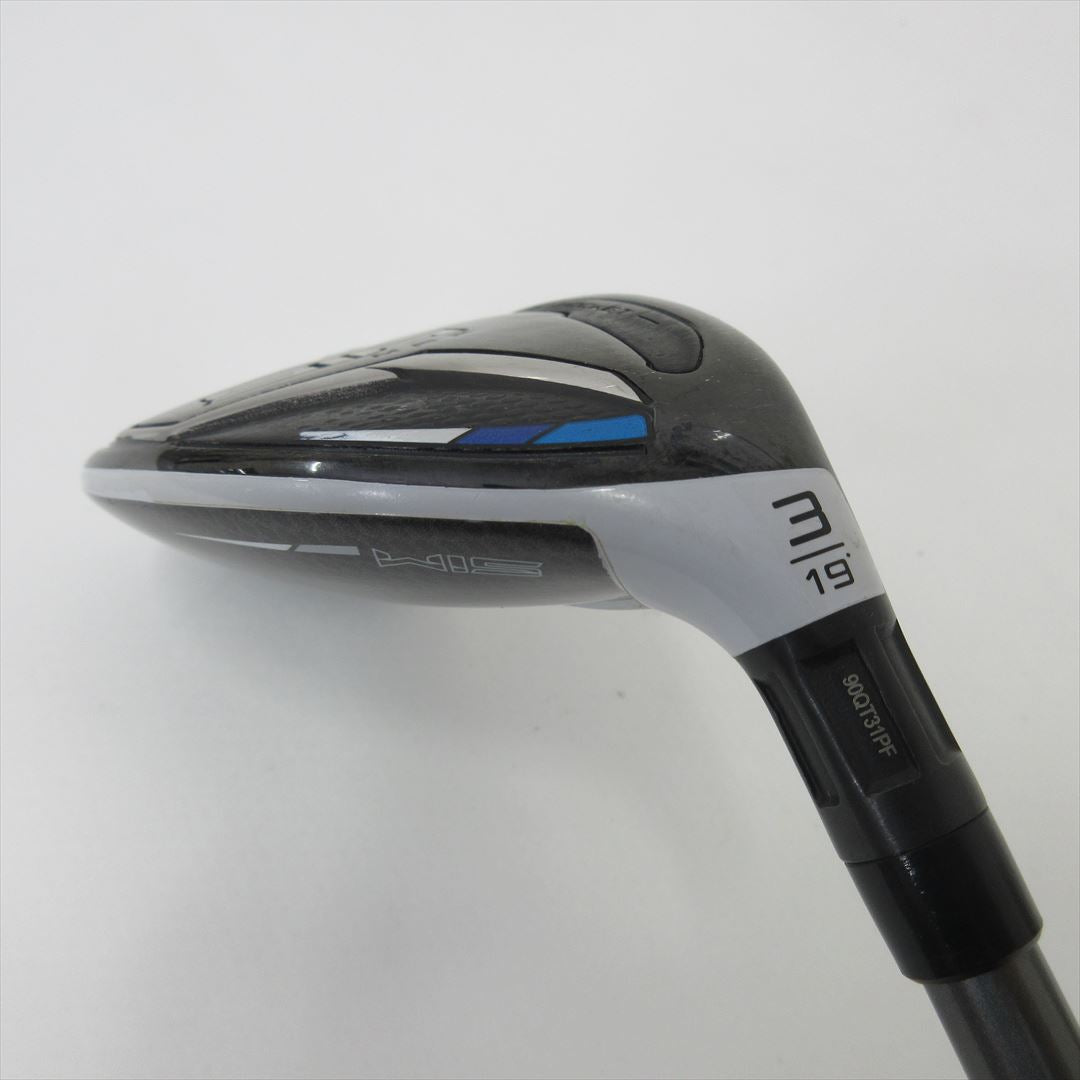 TaylorMade Hybrid SIM MAX HY 19° Regular TENSEI BLUE TM60