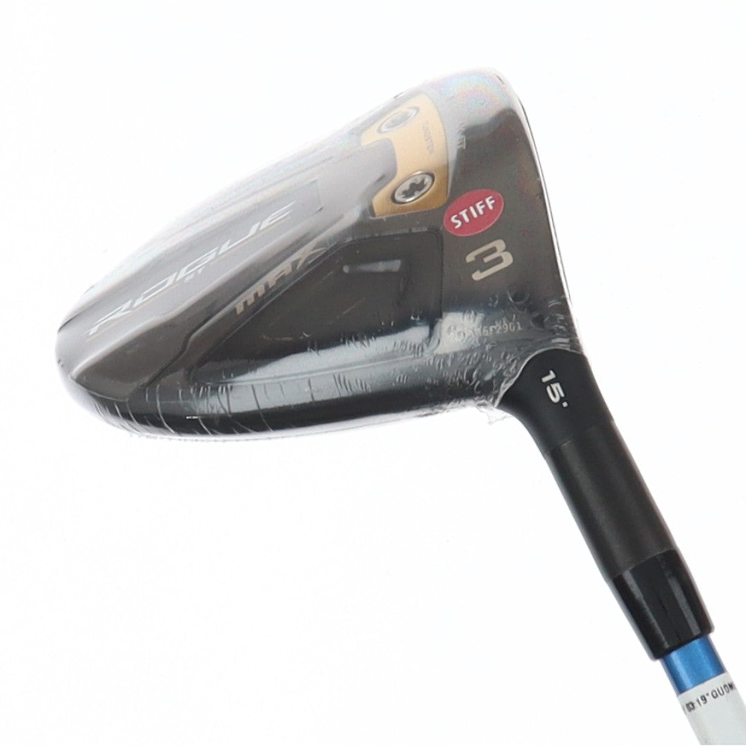 Callaway Fairway Brand New ROGUE ST MAX 3W 15° Stiff SPEEDER NX 50