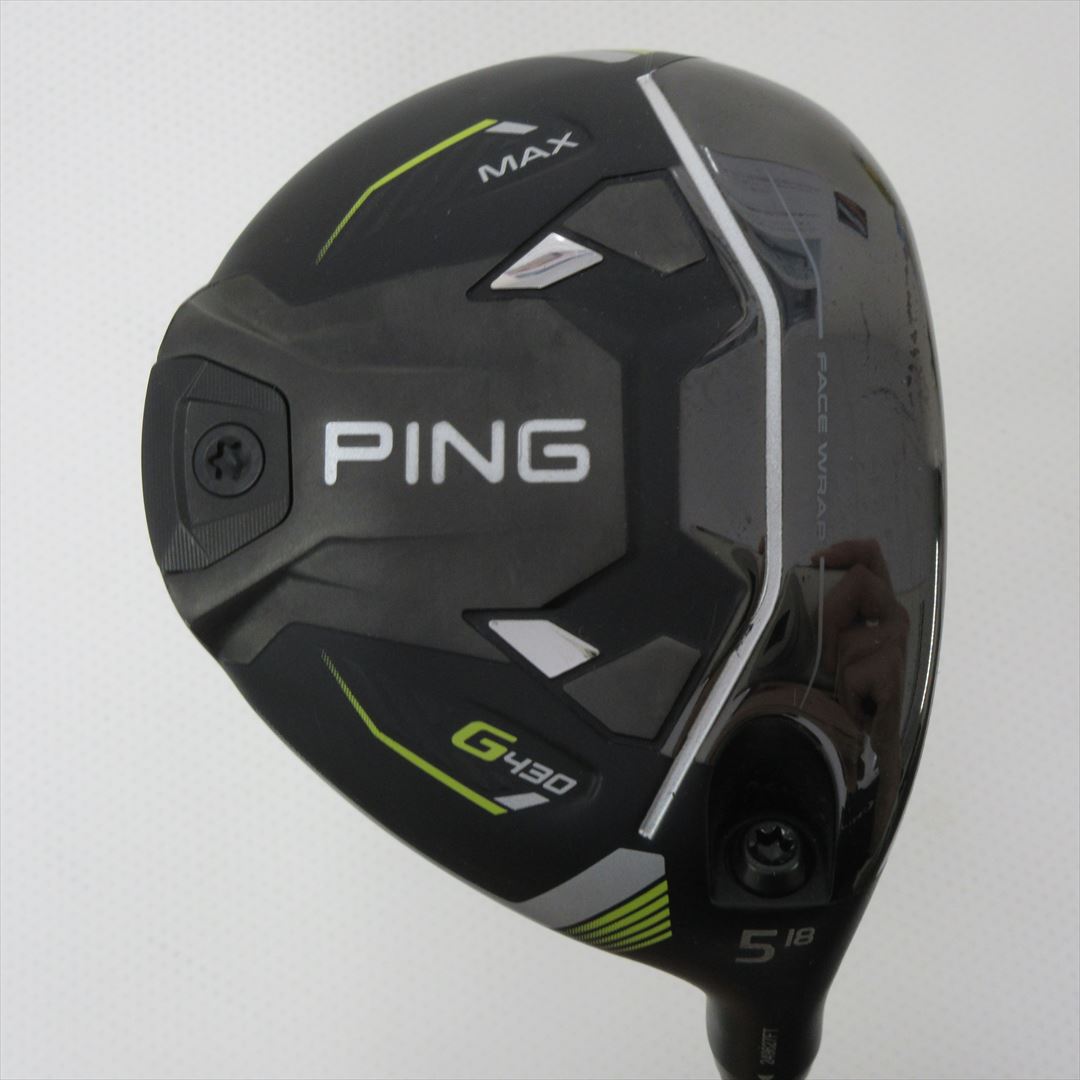 Ping Fairway G430 MAX 5W 18° Stiff ALTA J CB BLACK