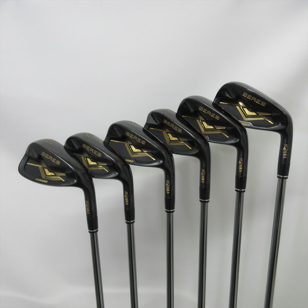 HONMA Iron Set BERES BLACK Regular VIZARD for TW 757 50 6 pieces