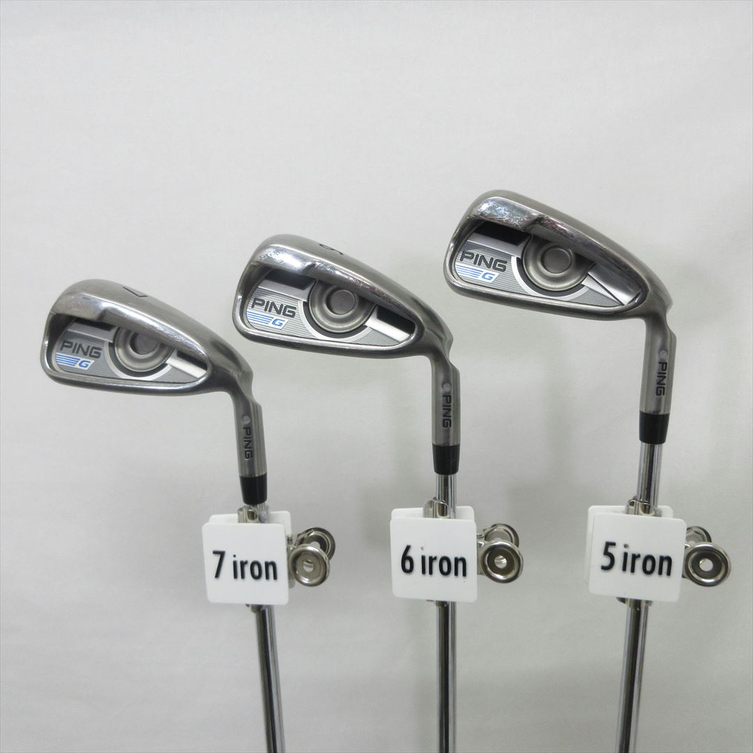 Ping Iron Set G Stiff PING AWT 2.0 LITE DotColor Silver 6 pieces