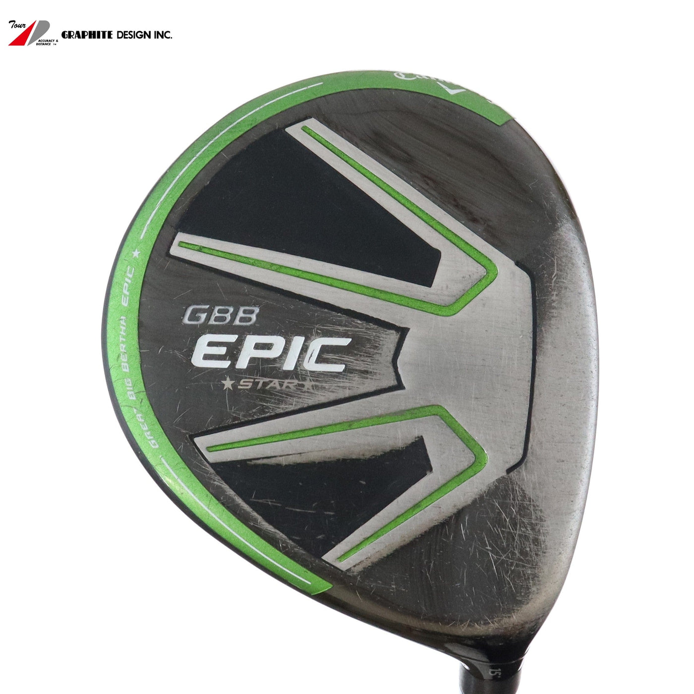 callaway fairway gbb epic star 3w 15 stiff tour ad mj 7