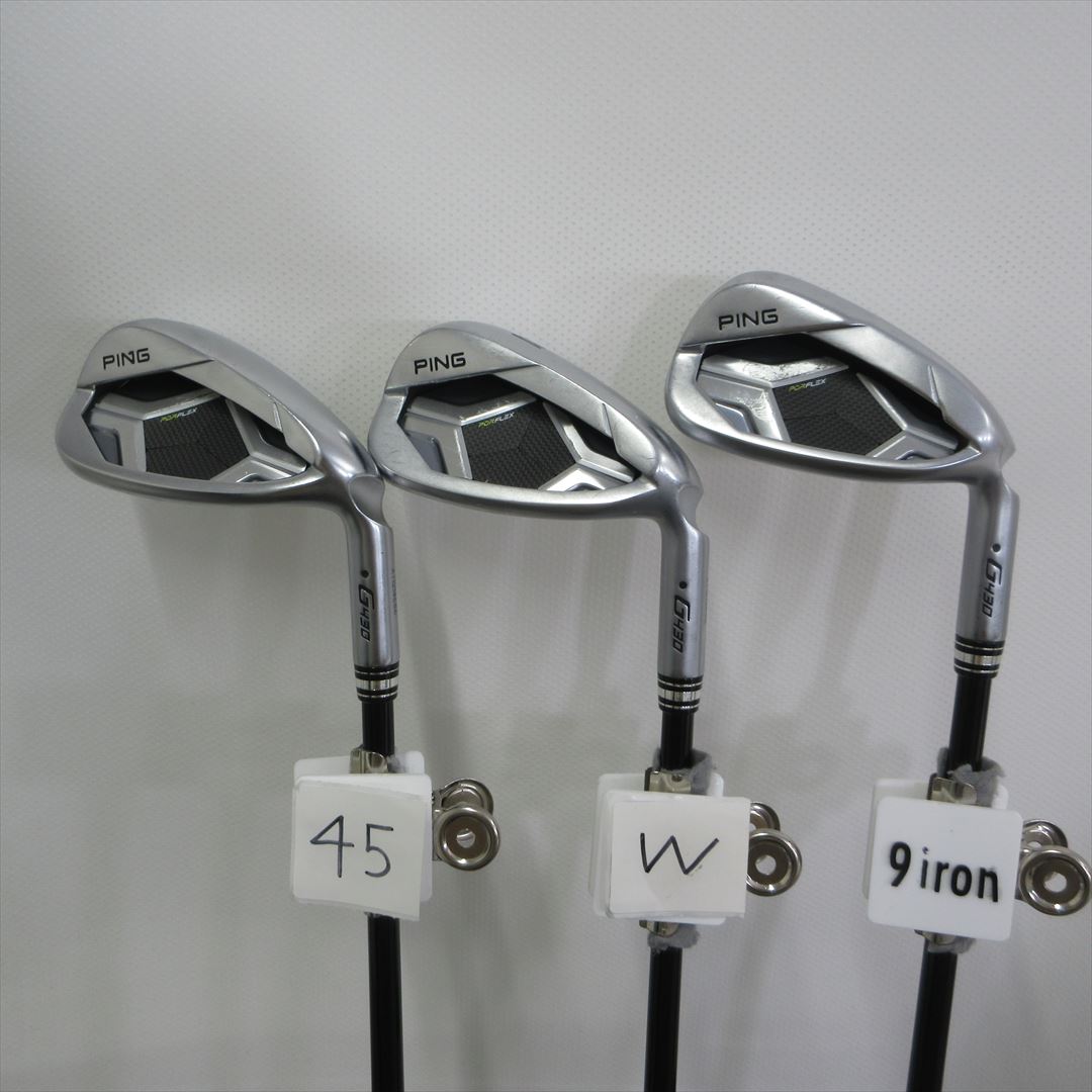 Ping Iron Set G430 Stiff ALTA J CB BLACK 6 pieces Dot Color Black