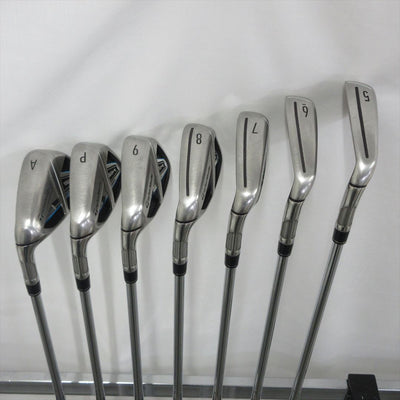 taylormade iron set left handed sim max stiff kbs max85 jp 7 pieces