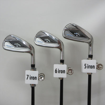 Callaway Iron Set PARADYM Ai SMOKE MAX FAST Regular TENSEI 40 for CW 9 pieces