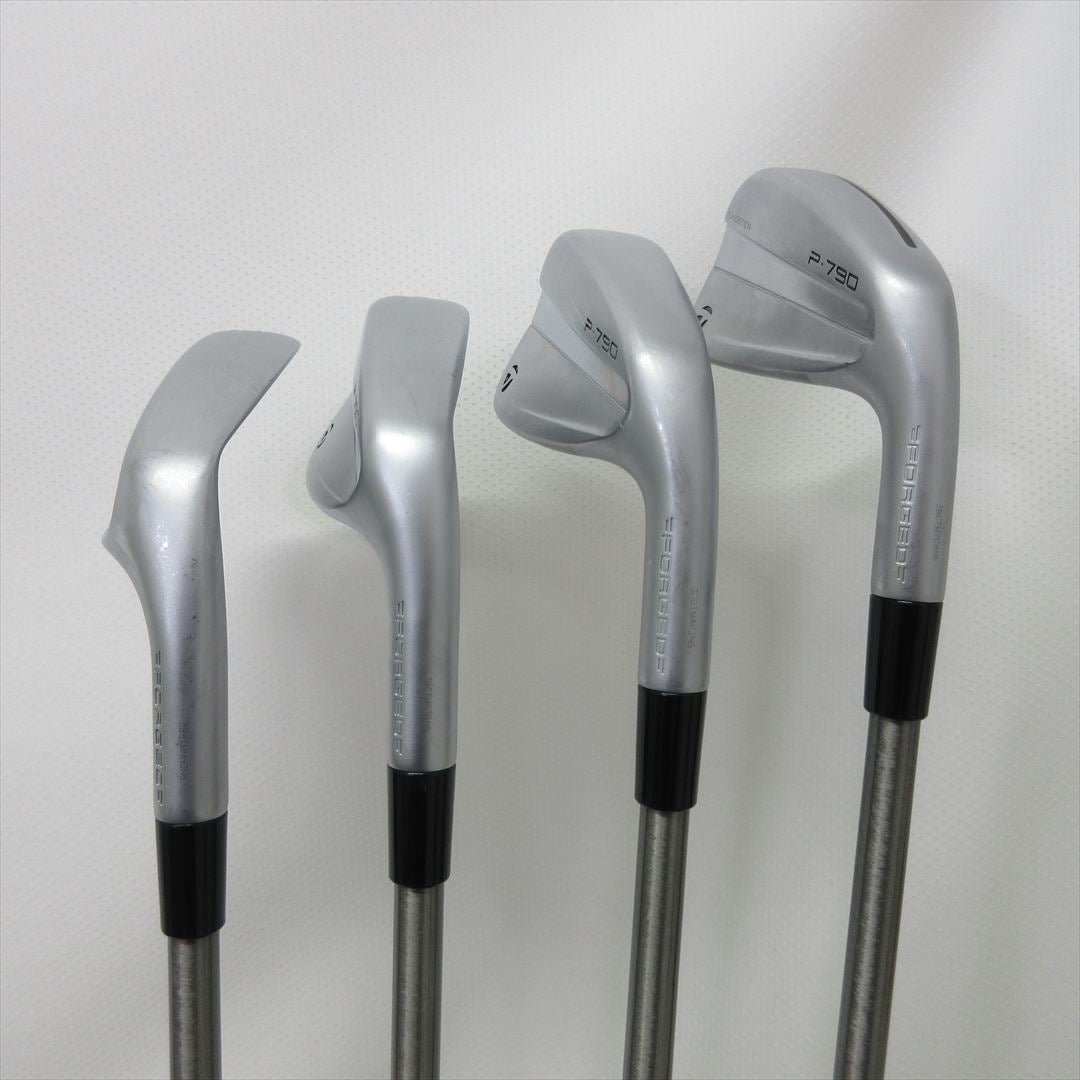 TaylorMade Iron Set Taylor Made P790(2023) Regular steel Fiber i80 CW 4 pieces