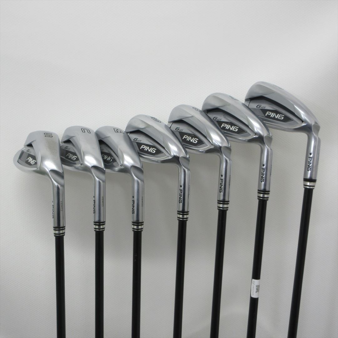 Ping Iron Set G425 Regular ALTA DISTANZA BLACK 40 7 pieces Dot Color Black