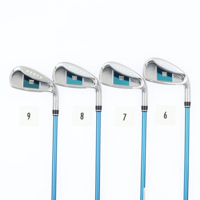 Daiwa Iron Set Open Box ONOFF -2023 Ladies SMOOTH KICK LP-423I(Teal Blue) 7pcs