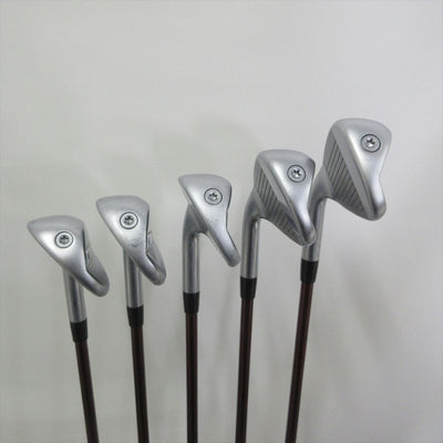 Ping Iron Set G700 Regular PING FUBUKI 5 pieces Dot color Black :