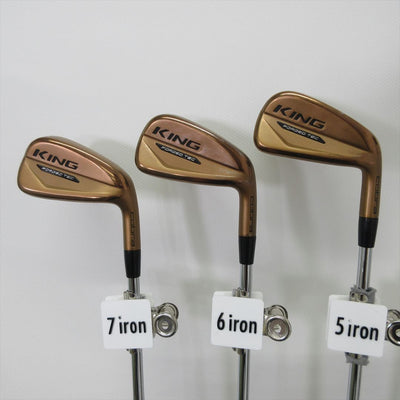 Cobra Iron Set KING FORGED TEC(2021) COPPER Stiff KBS TAPER LITE 6 pieces