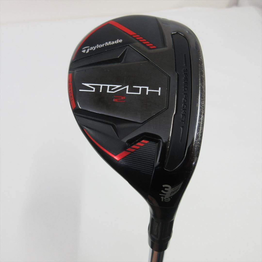 TaylorMade Hybrid STEALTH2 HY 19° Stiff KBS MAX MT85 JP