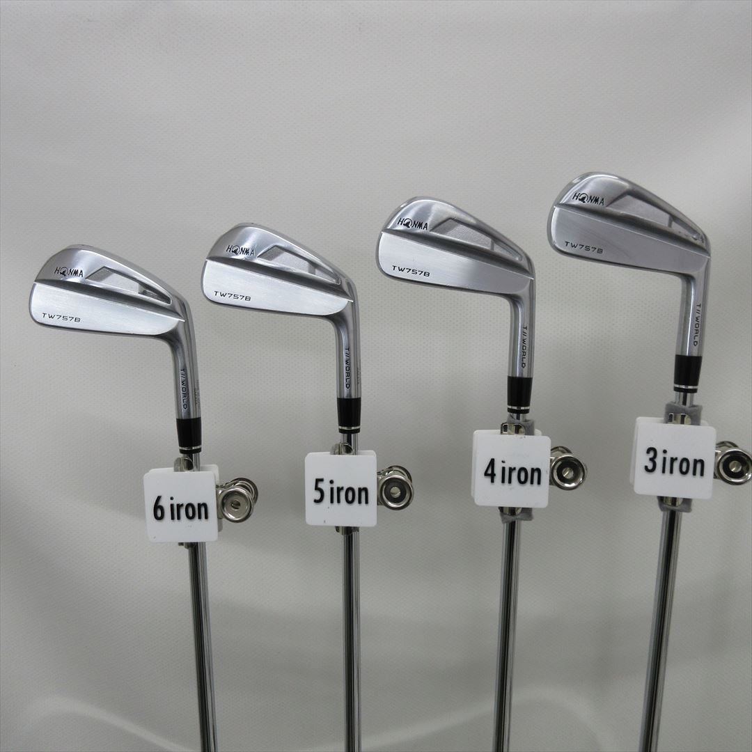 HONMA Iron Set TOUR WORLD TW757B Stiff Dynamic Gold S200 8 pieces