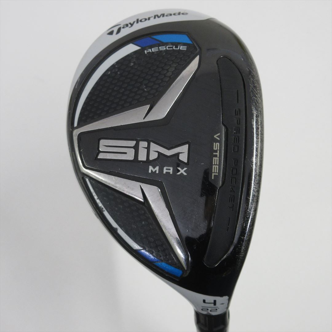 TaylorMade Hybrid SIM MAX HY 22° Stiff KBS MAX85 JP