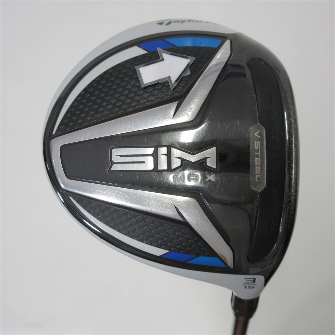 TaylorMade Fairway Fair Rating SIM MAX 3W 15° Regular TENSEI BLUE TM50