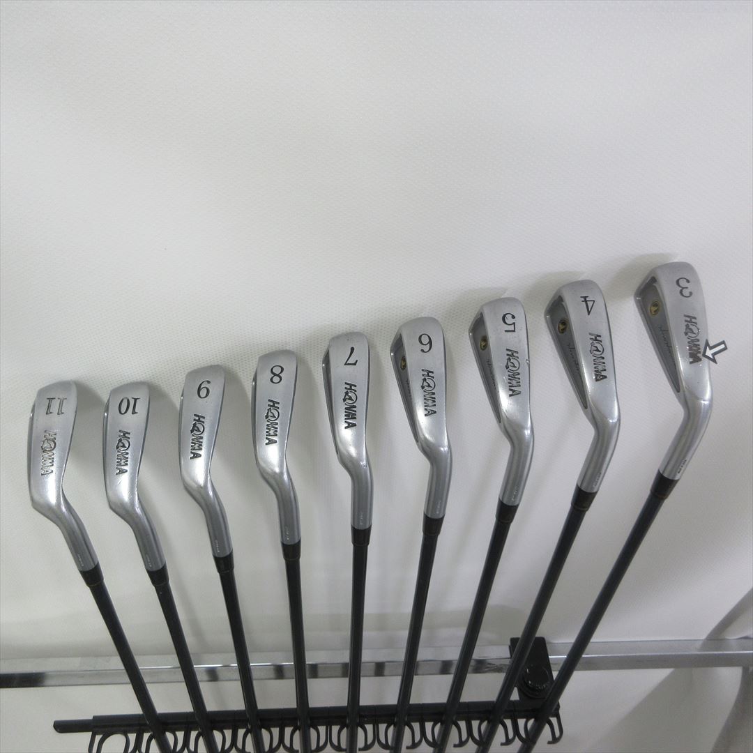 HONMA Iron Set FairRating LB 606 H&F 1S NEW SUPER LIGHT TITANIUM CARBON 9 pieces