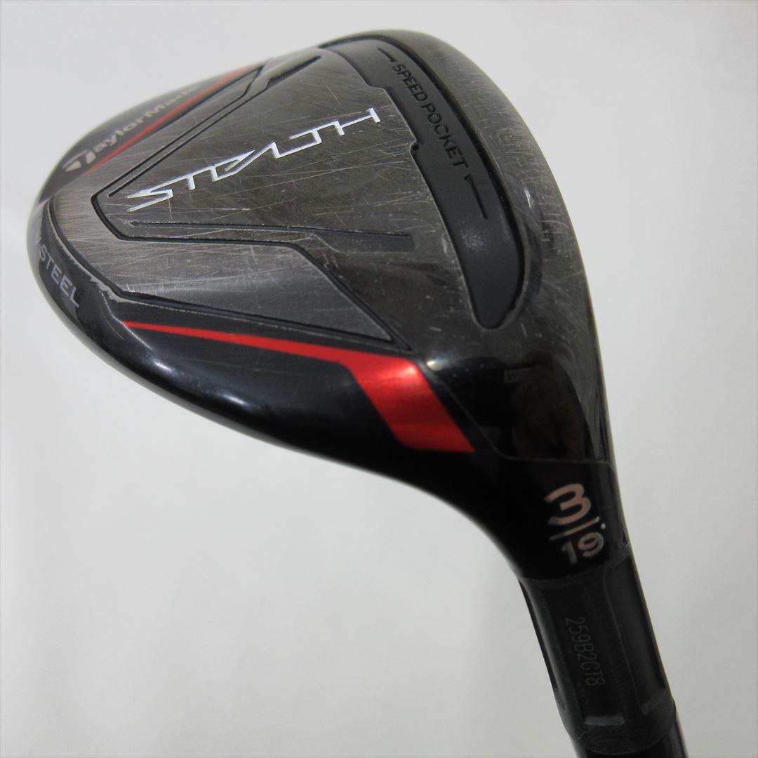 TaylorMade Hybrid STEALTH HY 19° Stiff KBS MAX MT85 JP