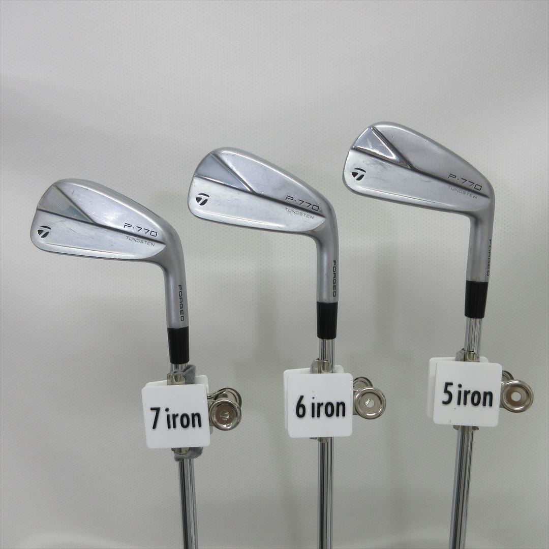 TaylorMade Iron Set P770(2023) Stiff Dynamic Gold EX TOUR ISSUE S200 6 pieces