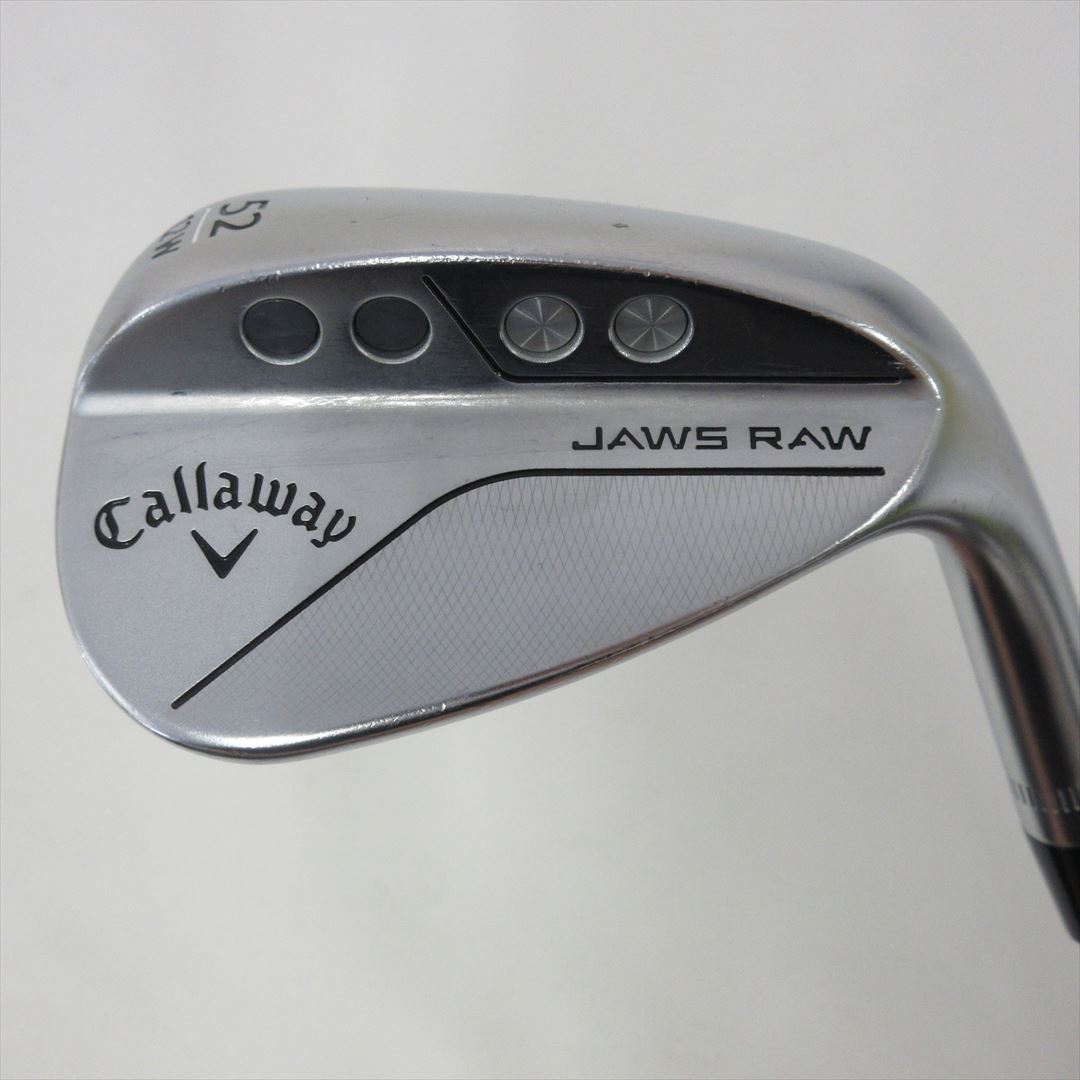 Callaway Wedge JAWS RAW Chrome 52° Dynamic Gold S200