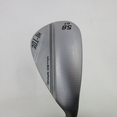 TaylorMade Wedge MILLED GRIND HI-TOE(2022) Chrome 58° Diamana WEDGE 95