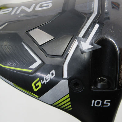 Ping Driver Fair Rating G430 MAX 10.5° Stiff ALTA J CB BLACK