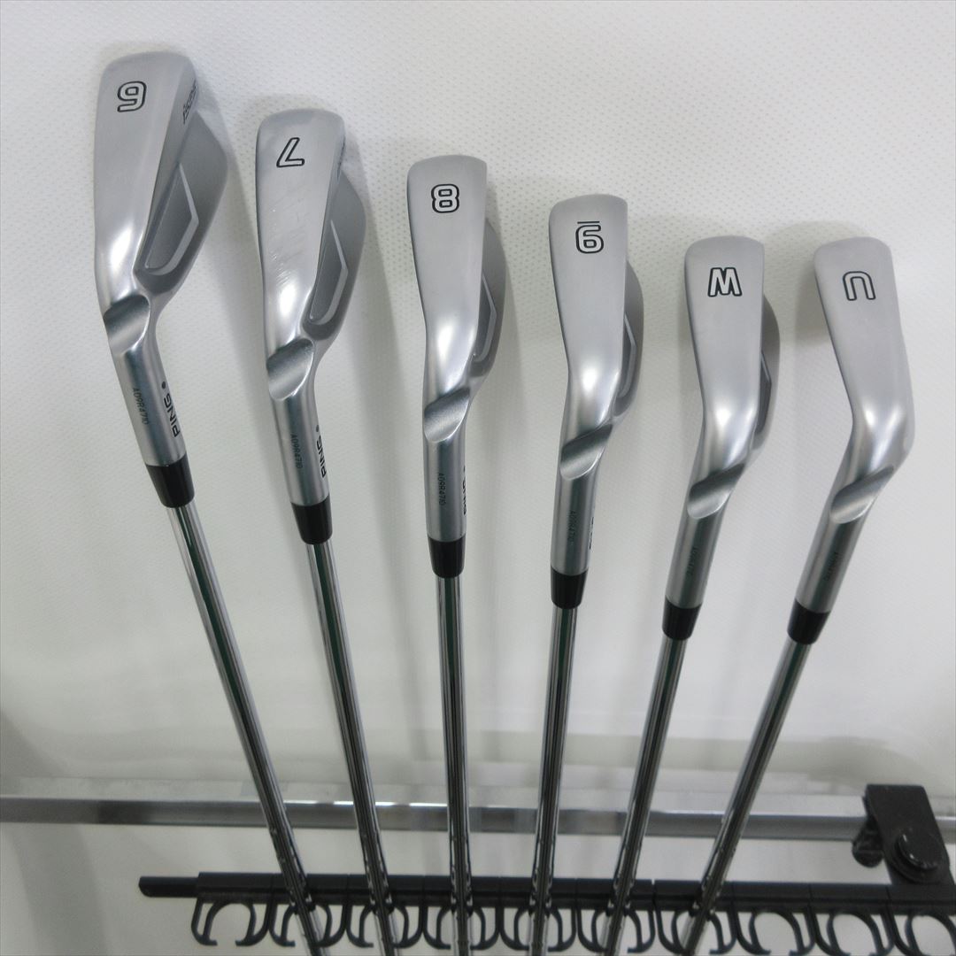 Ping Iron Set Left-Handed i525 Stiff NS PRO 950GH neo 6 pieces Dot Color Black