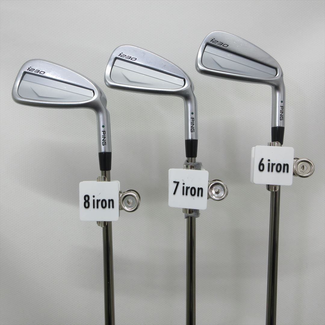 Ping Iron Set i230 Stiff PING TOUR 2.0 CHROME 1 5 pieces Dot Color Green