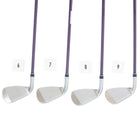 daiwa iron set brand new onoff 2023 ladies smooth kick lp 423i 7 piecespurple