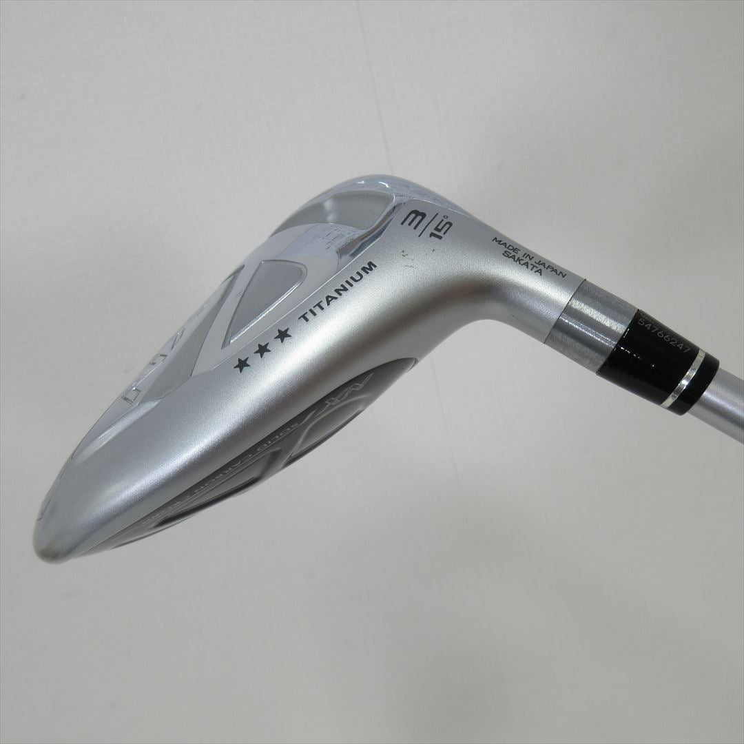 HONMA Fairway BERES NX Triple Star 3W 15° Stiff VIZARD for NX 45