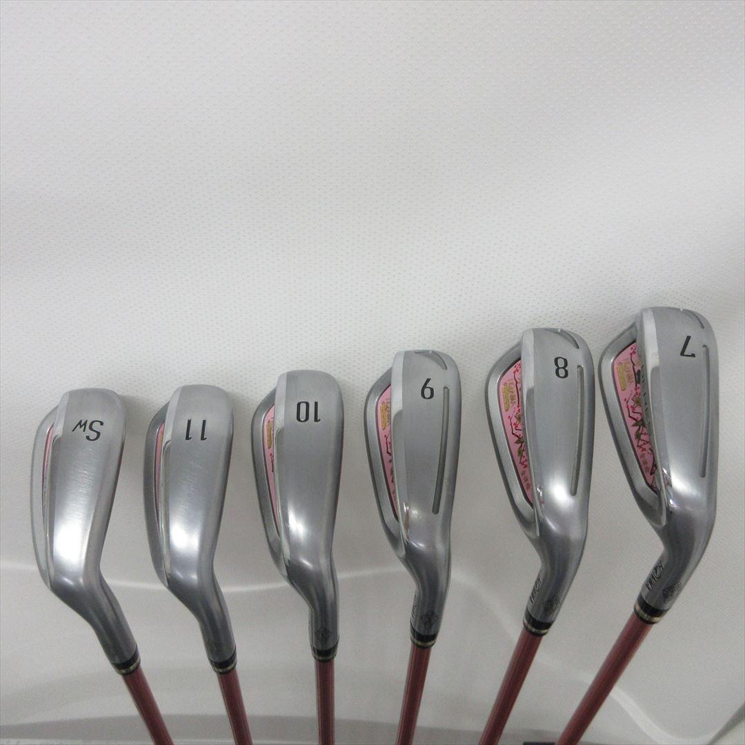 HONMA Iron Set BERES AIZU Ladies 3S ARMRQ MX 6 pieces