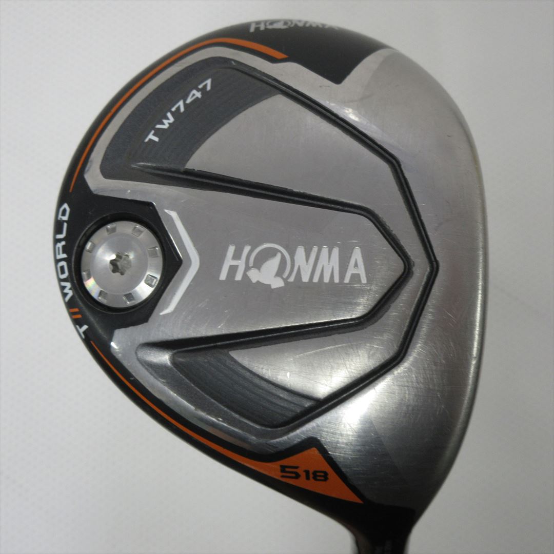 HONMA Fairway TOUR WORLD TW747 5W 18° Stiff VIZARD for 747 50