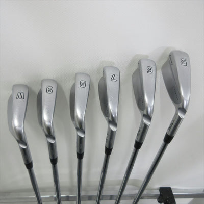 Ping Iron Set i500 Stiff Dynamic Gold 120 S200 6 pieces Dot Color Black