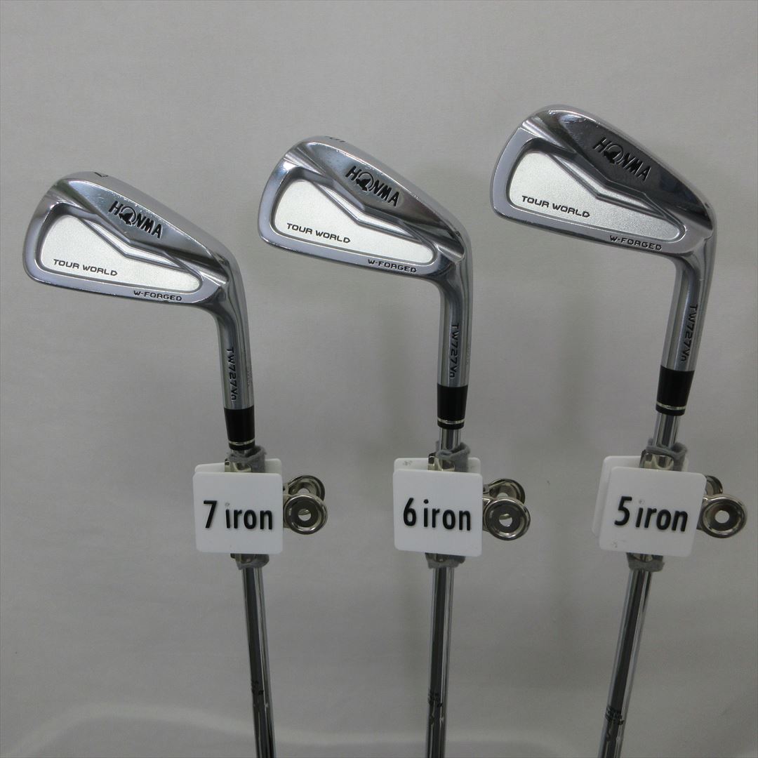 HONMA Iron Set TOUR WORLD TW727Vn FORGED Flex-X Dynamic Gold X100 6 pieces