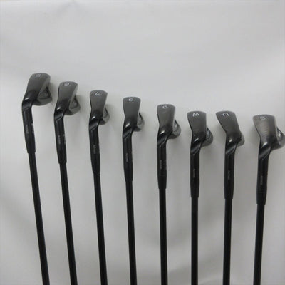 Ping Iron Set Left-Handed G710 Reg ALTA DISTANZA BLACK 40 DotColor Black 8 pcs