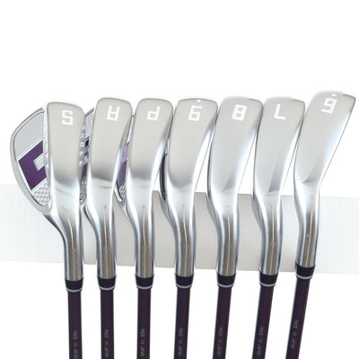 Daiwa Iron Set Open Box ONOFF -2023 Ladies SMOOTH KICK LP-423I(Purple) 7 pieces