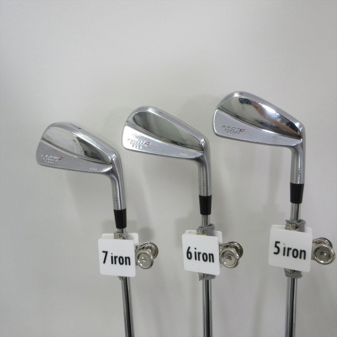 PROTO-CONCEPT Iron Set PROTO-CONCEPT FORGED IRON MB C01 Flex-X PROJECT X 6pcs