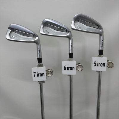 Ping Iron Set i210 Stiff AMT TOUR WHITE 6 pieces Dot Color Black