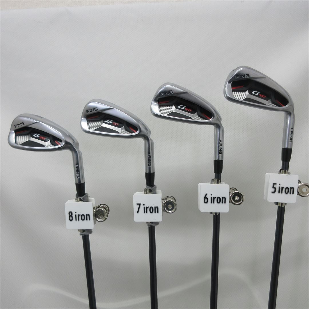 Ping Iron Set Fair Rating G410 Regular ALTA J CB RED 7 pieces Dot Color Black