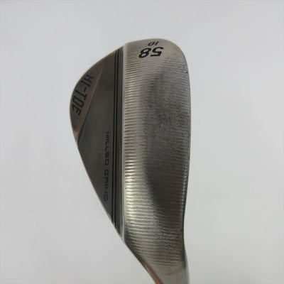 TaylorMade Wedge Taylor Made MILLED GRIND HI-TOE(2022) 58° Dynamic Gold S200