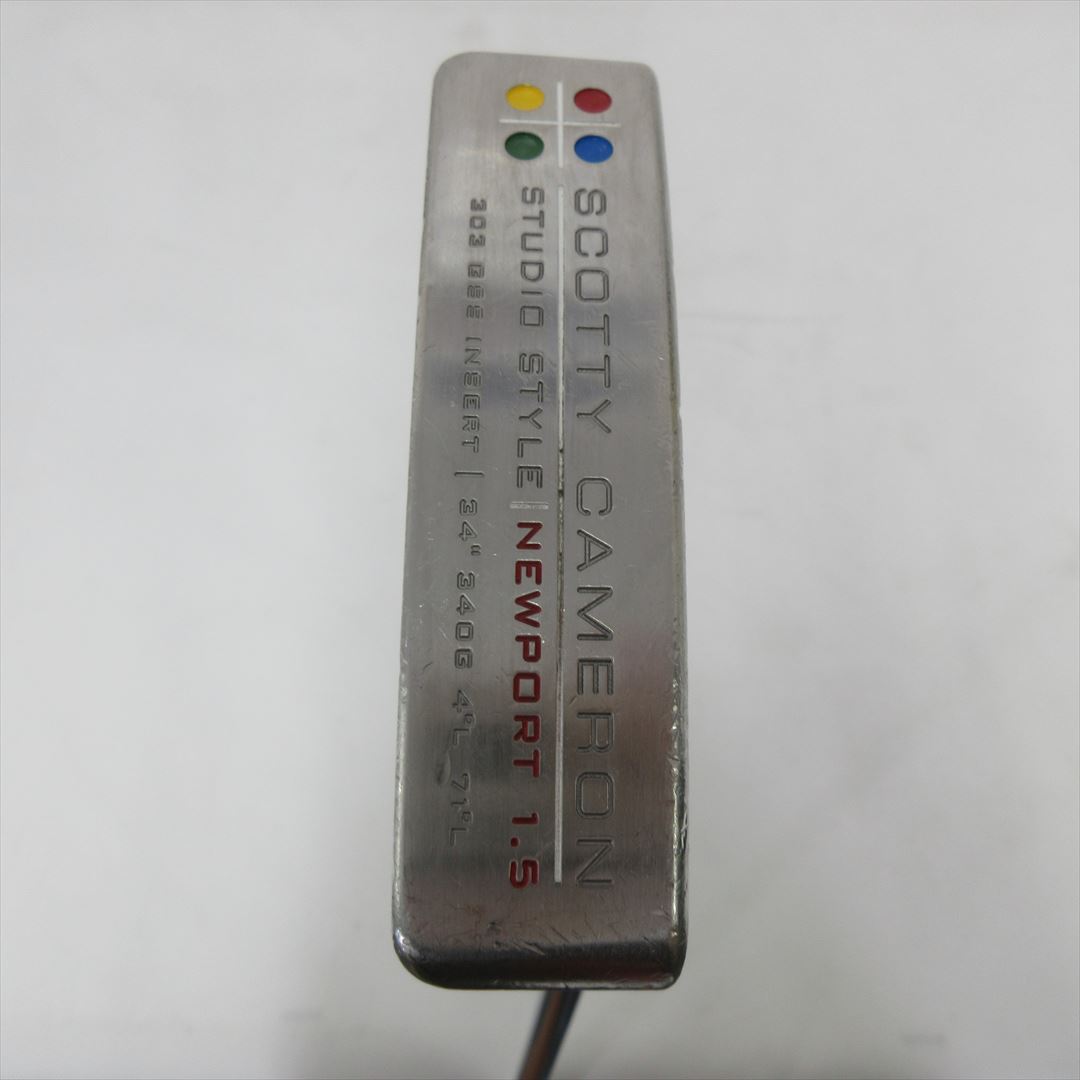 SCOTTY CAMERON Putter SCOTTY CAMERON STUDIO STYLE NEWPORT 1.5 34 inch