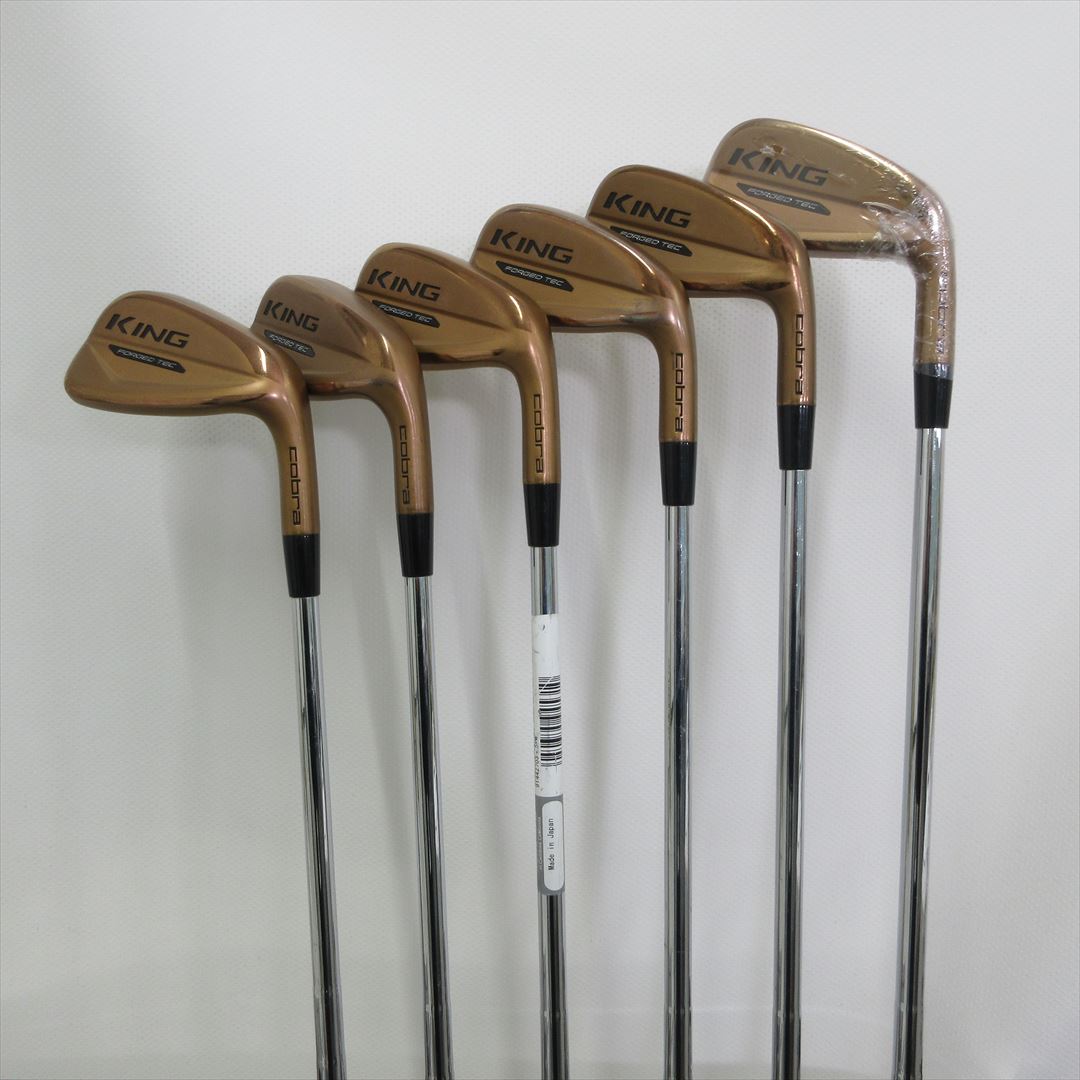 Cobra IronSet KING FORGED TEC(2021) COPPER Stiff NS PRO MODUS3 TOUR105 6 pieces