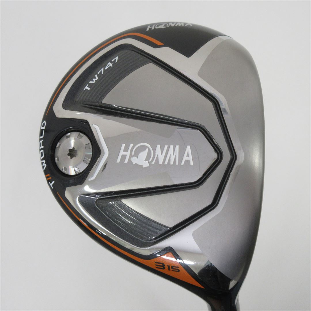 HONMA Fairway TOUR WORLD TW747 3W 15° Stiff VIZARD FD-5