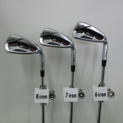 Ping Iron Set G410 Regular NS PRO 850GH 5 pieces Dot Color White